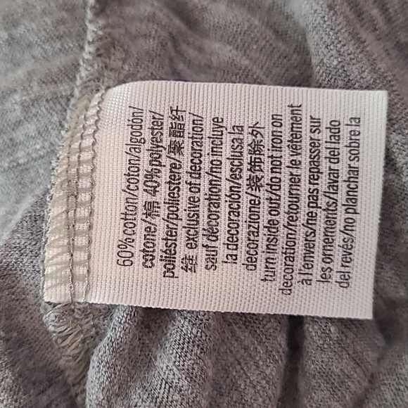 NWOT 2019 Victorias Secret PINK Oversized Puppies Love Me Heather Gray Tank Sz M - Picture 12 of 13